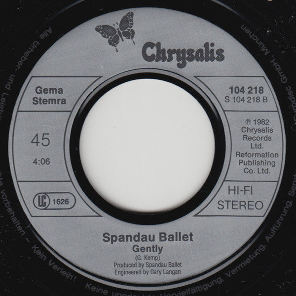 Spandau Ballet : Instinction (7", Single)