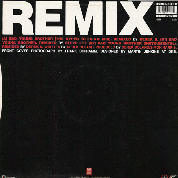 Derek B : Bad Young Brother (12")