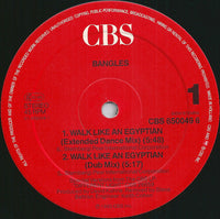 Bangles : Walk Like An Egyptian (12", Maxi)