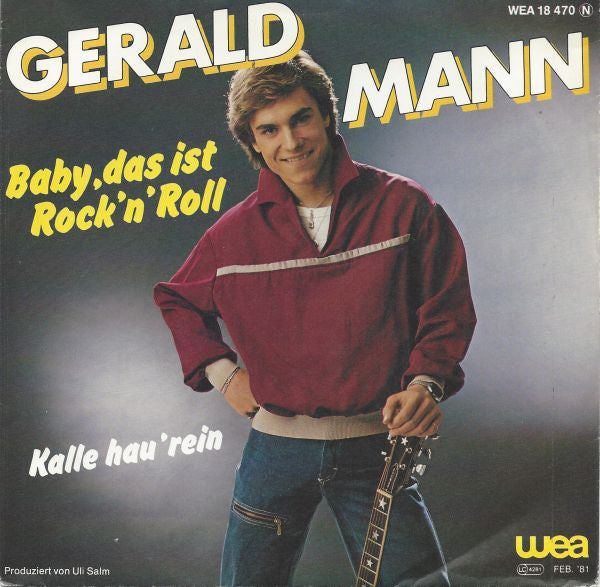 Gerald Mann : Baby, Das Ist Rock 'N' Roll (7", Single)