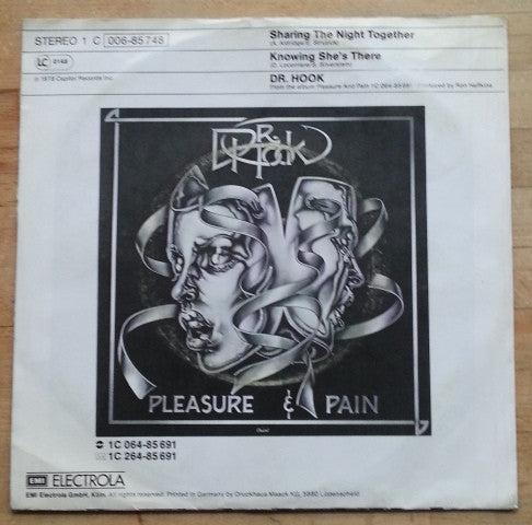 Dr. Hook : Sharing The Night Together (7", Single)