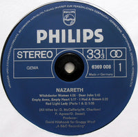 Nazareth (2) : Nazareth (LP, Album, RE)