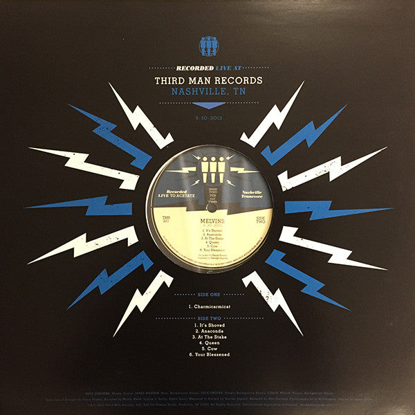 Melvins : Live At Third Man Records (LP, Die)