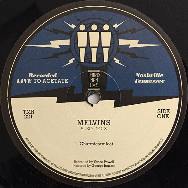 Melvins : Live At Third Man Records (LP, Die)
