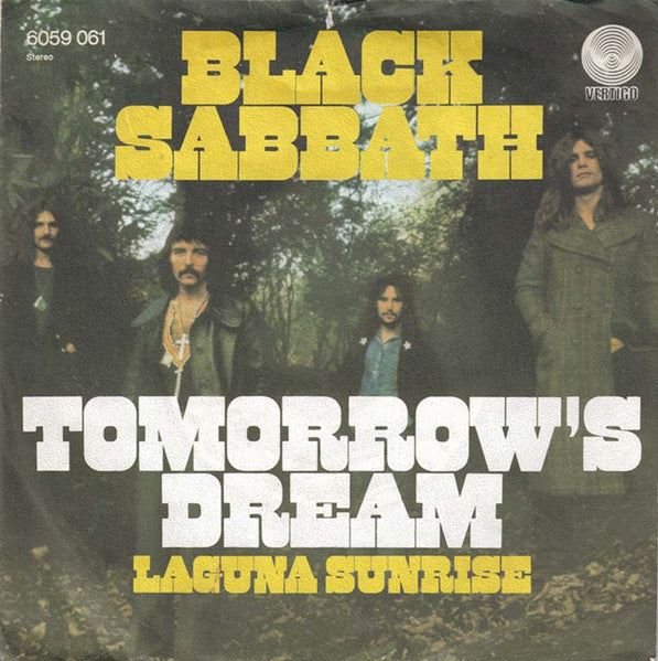 Black Sabbath : Tomorrow's Dream (7", Single)