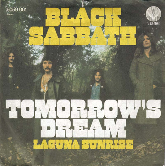Black Sabbath : Tomorrow's Dream (7", Single)