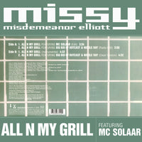 Missy Misdemeanor Elliott* Featuring MC Solaar : All N My Grill (12")
