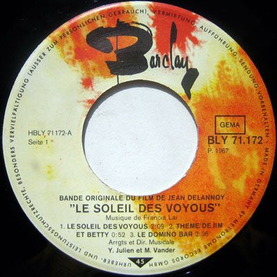 Francis Lai : Action-Man (7", EP)