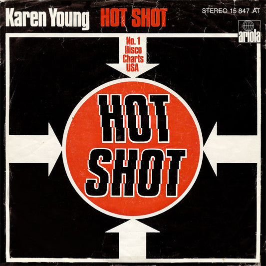 Karen Young : Hot Shot (7", Single)