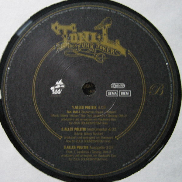 Toni L. : Der Funkjoker (12")