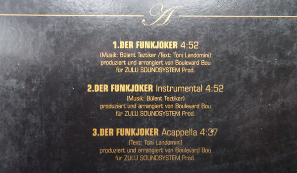 Toni L. : Der Funkjoker (12")