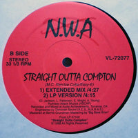 N.W.A* : Express Yourself / Straight Outta Compton (12", RE, Unofficial)