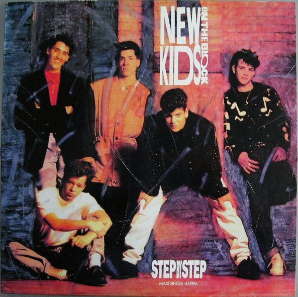 New Kids On The Block : Step By Step (12", Maxi)