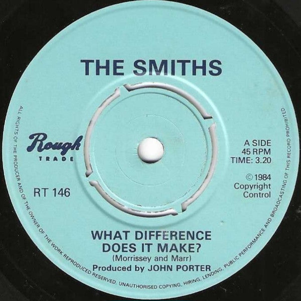 The Smiths : What Difference Does It Make? (7", Single, T. )
