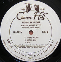 Howard McGhee Sextet Featuring James Moody : Moods By McGhee (10")