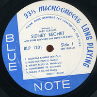 Sidney Bechet : Jazz Classics Volume 1 (LP, Mono)