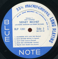 Sidney Bechet : Jazz Classics Volume 1 (LP, Mono)