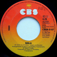 Ivan (4) : Baila (7", Single)