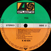 Yes : Yes (LP, Album, RE, Gat)