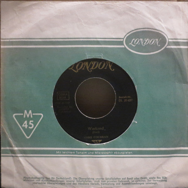 Eddie Cochran : Weekend / Cherished Memories (7", Single)
