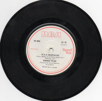 Bonnie Tyler / Noel Edmonds : It's A Heartache / Noel Edmonds Introduces Record Year And 'The Day They Remembered' (7", Single, Promo)