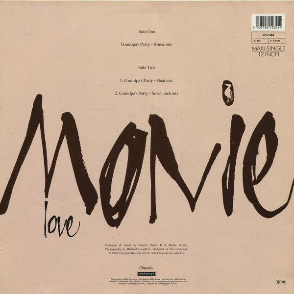 Monie Love : Grandpa's Party (12", Maxi)