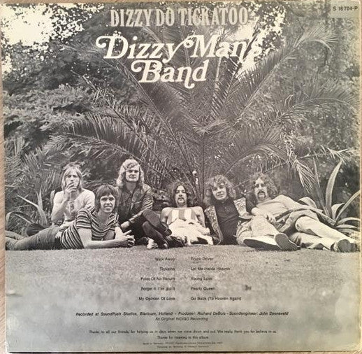 Dizzy Man's Band : Dizzy Do Tickatoo (LP, Album)