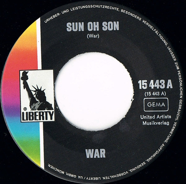 War : Sun Oh Son  (7", Single)