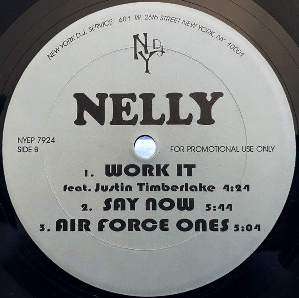 Nelly : Nellyville E.P. (12", Promo)