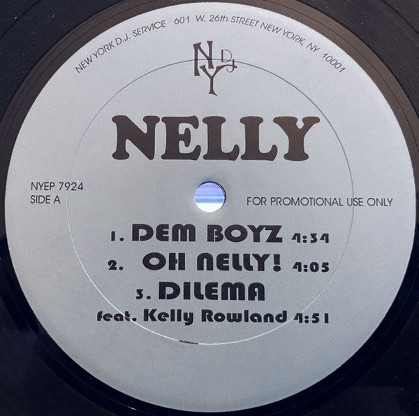 Nelly : Nellyville E.P. (12", Promo)