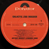 Kingdom Come Arthur Brown* : Galactic Zoo Dossier (LP, Album)