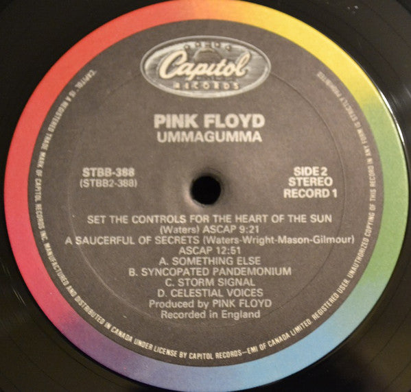 Pink Floyd : Ummagumma (2xLP, Album, RP, Rai)