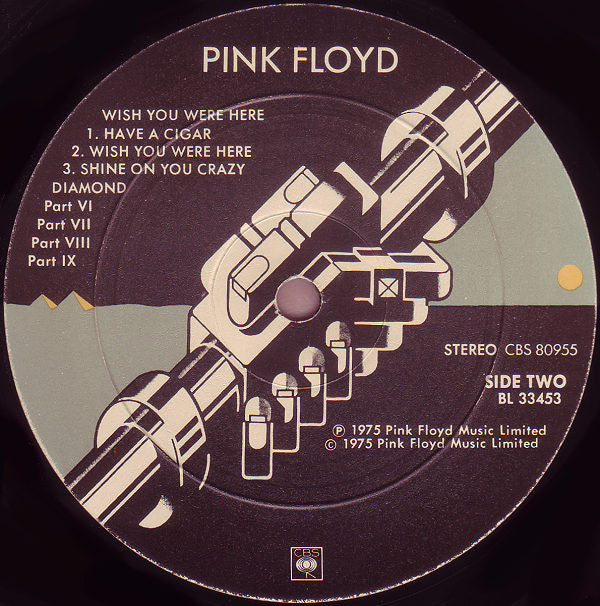 Pink Floyd : Wish You Were Here (LP, Album)