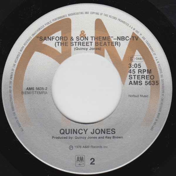 Quincy Jones : Chump Change - Tune van “Langs De Lijn” (7", Single)