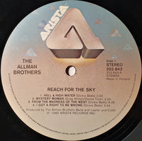 The Allman Brothers Band : Reach For The Sky (LP, Album)