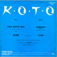 Koto : The Koto Mix / Jabdah (Megamix) (12", Maxi)