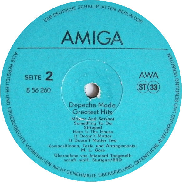 Depeche Mode : Greatest Hits (LP, Comp, Lig)