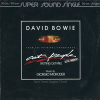 David Bowie Music By Giorgio Moroder : Cat People (Putting Out Fire) (Long Version) (From The Original Soundtrack) (12", Sup)