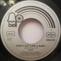 Dawn (5) : Runaway/Happy Together / Don't Act Like A Baby (7", Single)