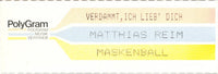 Matthias Reim : Verdammt, Ich Lieb' Dich (7", Single, Sil)