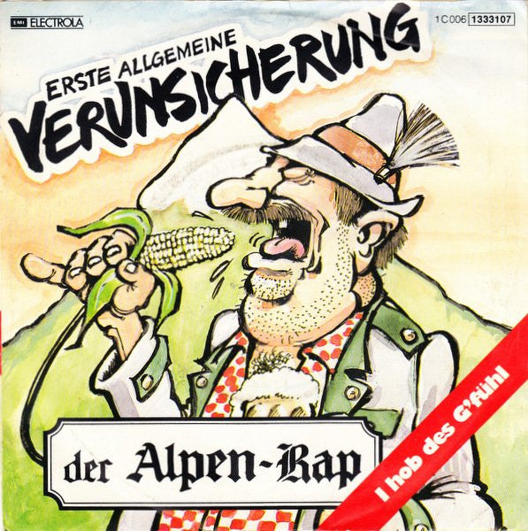 Erste Allgemeine Verunsicherung* : Der Alpen-Rap (7", Single)