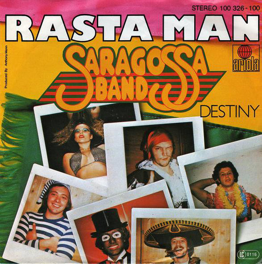 Saragossa Band : Rasta Man (7", Single, Non)