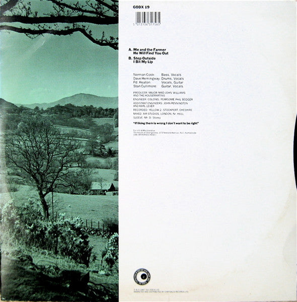 The Housemartins : Me And The Farmer (12", Single)