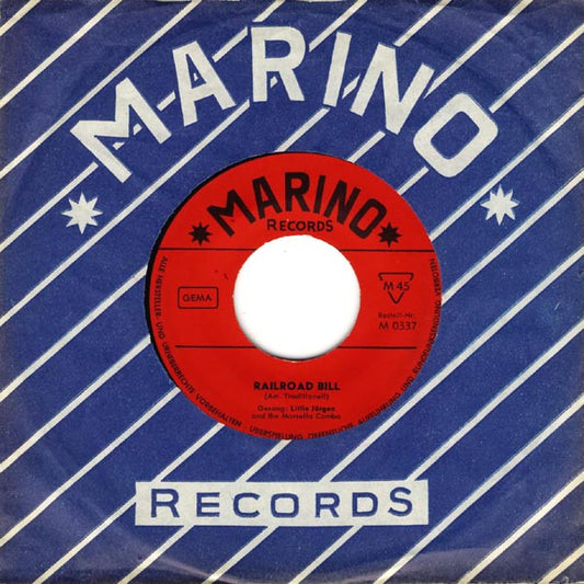Little Jürgen And The Marsella Combo : Railroad Bill / Worried Man Blues (7", Single)