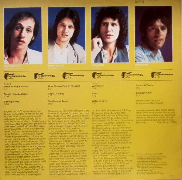 Dire Straits : Dire Straits (LP, Comp, RE, Blu)