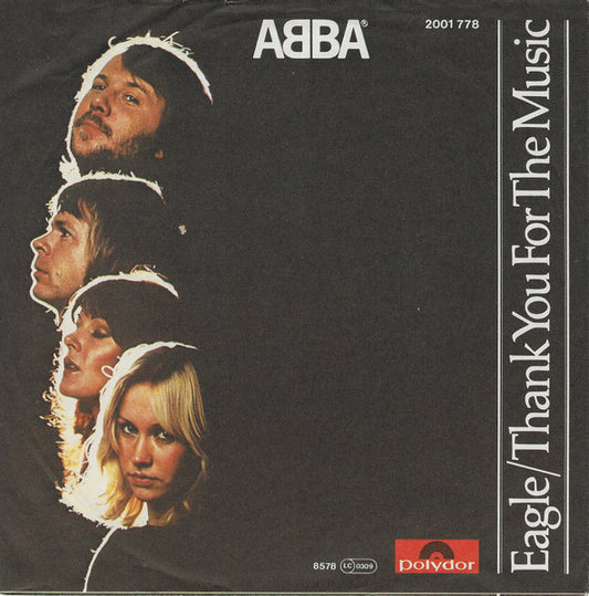 ABBA : Eagle / Thank You For The Music (7", Single, Pap)