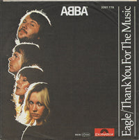 ABBA : Eagle / Thank You For The Music (7", Single, Pap)
