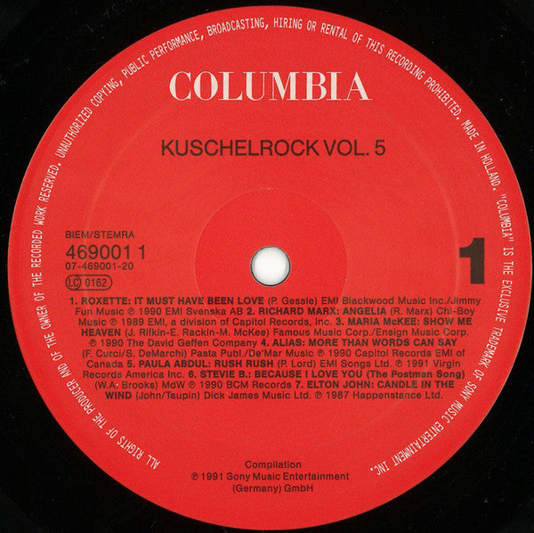 Various : Kuschelrock 5 (2xLP, Comp)