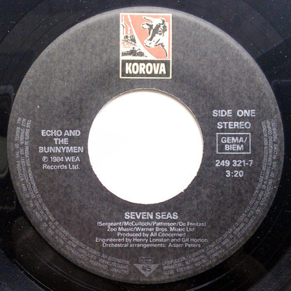 Echo & The Bunnymen : Seven Seas (7", Single)