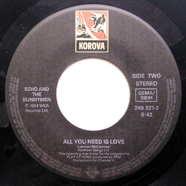 Echo & The Bunnymen : Seven Seas (7", Single)